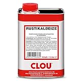 CLOU Rustikalbeize Farbton Nr. 2948 weiß 1 Liter Verfärbung Holz Betonung Maserung B