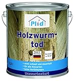 prinzcolor Premium Holzwurmtod Holzwurm-Ex Holzschutz Holzwurm Farblos Farblos 2,5