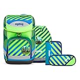 ergobag cubo TruckBär Neo Edition Schulranzen Set 5tlg. versch. Kletties (Elfmeter)