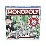 Hasbro Classic, Gesellschaftsspiel für Erwachsene & Kinder, Familienspiel, der Klassiker der Brettspiele, Gemeinschaftsspiel für 2 - 6 Personen, ab 8 J