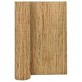 vidaXL Weidenzaun Weidenmatte Weidematte Sichtschutzmatte Sichtschutz Windschutz Zaun Sichtschutzzaun Weide Gartenzaun Terrasse 5x1,2