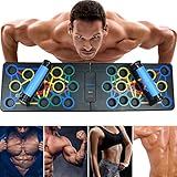 sigando Liegestützgriffe Brett, 24 in 1 Faltbares Multifunktions Push-up Board Schulter Trainingsgeräte für Z