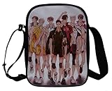 WANHONGYUE Haikyuu Anime Umhängetasche Schultertasche Herren Damen Shoulder Messenger Bags Small Handtasche Sport Reise Tasche 1031/12