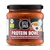 Little Lunch Bio Eintopf Protein Bowl | Linseneintopf, Bohneneintopf | 350ml | 100% Bio-Qualität | Vegan | Ohne zugesetzten Zucker | Laktosefrei | Keine künstlichen Zusätze | Ohne Geschmacksverstärk