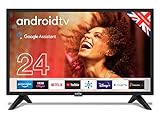 Cello C2420G Smart-TV für Android mit Freeview Play, Google Assistant, Google Chromecast, 3 x HDMI und 2 x USB, hergestellt in Großbritannien (Modell 2020)