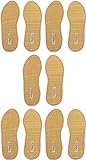 Nawemo Zimtsohlen Binse (5er Pack) - für angenehm trockene und warme Füße - gegen Fußgeruch und Fußpilz, Größe 39 EU