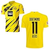 PUMA Borussia Dortmund BVB Heimtrikot 2020 2021 Home Trikot Sponsor BL Logo Herren Marco Reus 11 Gr XXXL