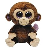 TY 7136800 - Coconut Boo - Affe braun, 42 cm, Beanie Boos, Glub