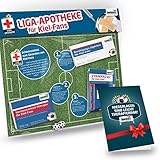 Geschenk-Set: Die Liga-Apotheke für Holstein Kiel-Fans | 3X süße Schmerzmittel für Kiel Fans | Die besten Fanartikel der Liga, Besser als Trikot, Home Away, Saison 18/19 Jersey