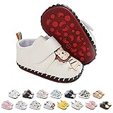 Baby Schuhe Lauflernschuhe Mädchen Jungen Lederpuschen Nette Karikatur Tier Krabbelschuhe Jungen Mädchen Baby Sneaker Mit Klettverschluss rutschfest PU Lederschuhe Baby H