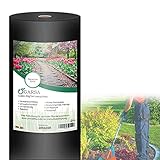 GARSA 150g/m² Gartenvlies Unkrautvlies gegen Unkraut – Garten Unkrautfolie – Robustes Unkrautflies auf Rolle 50m² – Gartenflies Wasserdurchlässig – Folie gegen Unkraut (1x50m)