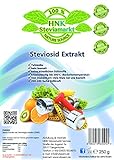 Stevia Extrakt Pulver - zahnfreundlicher und gesunder Zuckerersatz - gesunde Küche zum Kochen und Backen - sehr ergiebig auch für Diabetiker (1 x 250g)