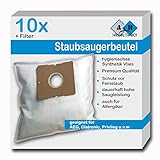 10 Staubsaugerbeutel geeignet für Severin BC 7044 | BC 7044 | BC7045 | BC 7045