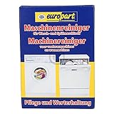 Maschinenreiniger kompatibel mit EUROPART für Waschmaschine Geschirrspüler eine Anwendung 200g