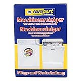 Maschinenreiniger kompatibel mit EUROPART für Waschmaschine Geschirrspüler eine Anwendung 200g