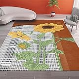 MMHJS Nordischer Moderner Leichter Luxus-Einfacher Rechteckiger Kaschmir Imitat-Teppich, Langlebig, Großflächig, Zu Hause, Wohnzimmer, Schlafzimmer, Hautfreundliche, rutschfeste Yogamatte 140x200