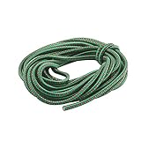 AllRight 20m Expanderseil 8mm Gummiseil Planenseil Spannseil Elastisch Sicherheitsseil für Anhängerplane Outdoor Klettern Grü