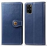 Luckyandery Galaxy S20 Plus Leder-Schutzhülle, Galaxy S20 Plus, PU-Leder, Standfunktion, Kartenfächer, Geldfach, Samsung Galaxy S20 Plus, B