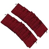 Weihnachtstasche, Weihnachtstasche 24PCS Zuverlässig Exquisite Kein Eigenartiger Geruch für Zuhause für Wand für Tür(Rotwein)