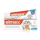 elmex Baby Zahnpasta, 1 x 50 ml - Zahncreme für Milchzähne, für Kinder von 0-2 J