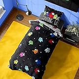 Among Us Bettwäsche Kinder, Wendbares Kinder Bettwäsche Set mit Kissenbezug, Bettwäsche 200x200 und 137x198 (Einzelbettdecke)