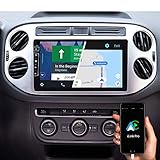 DYNAVIN Autoradio Navi für VW Golf 5 Plus | Tiguan 2007-2016, 9 Zoll OEM Radio mit Bluetooth, inkl. DAB+, USB; Kompatibel mit Carplay und Android Auto: DIX-V-83S Flex