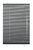 Deco Company Aluminium-Jalousie zum Klemmen, Schiefer, 90 x 130