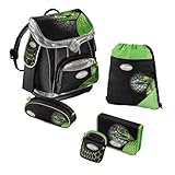 Sammies Premium Schulranzen Set 5 tlg. - Green Mamb