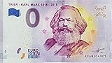 Karl Marx 0 Euro Schein Trier - Karl Marx 1818 - 2018 (2020-1) Souvenirschein Deutschland Null €