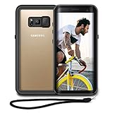 Beeasy Samsung Galaxy S8 Plus Hülle,Wasserdicht Stoßfest Outdoor Handy Case S8+ Militärstandard Schutzhülle mit Displayschutz Robust Metall Schutz vor Stürzen Stößen Heavy Duty Handyhülle,Schw
