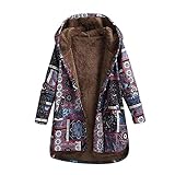 Damen Mantel Große Größen Parka Lang Gefüttert Winterparka Gefüttert Steppmantel Leicht Daunenmantel Oversize Samtjacke Pelzmantel Winterjacke Oberbekleidung