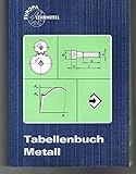 Tabellenbuch Metall (mit Formelsammlung) (Europa-Fachbuchreihe für metallverarbeitende Berufe)