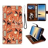 Trick or Treat Wallet Case kompatibel Galaxy S7 Edge (2016) (5,5 Zoll) für M