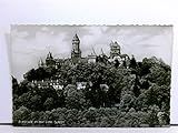 AK Braunfels an der Lahn, Schloß; Brauerei-Ausschank der Schloßbrauerei Braunfels; 1955