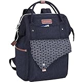 KROSER Rucksack Damen für Schule Laptop Rucksack 15,6 Zoll（39,6cm） Schulrucksack Stylischer Daypack wasserdichte mit USB-Ladeanschluss Tablet für Universität/Reisen/Frauen/Männer MEHRWEG