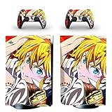 FENGLING PS5 Standard Disc Edition Skin Sticker Decal Cover für Konsole & Controller PS5 Skin Stick