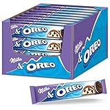 Milka Schokoriegel Milka & OREO 36 x 37g, Riegel mit Oreo Keksstückchen in Milchcrè