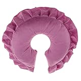IPOTCH U Soft Face Pillow Neck Kopfkissen für Spa Salon Massage Tisch Cradle Travel - Rose R