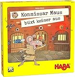 HABA 306112 - Kommissar Maus büxt keiner aus!, Mitbringspiel ab 5 J