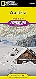 Austria Adventure Travel Map: Travel Maps International Adventure Map (National Geographic Adventure Map, Band 3319)