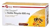 Zell Oxygen + Gelée Royale 600mg | Enzym-Hefezellen mit frischem Gelée Royale | 14 Ampullen à 20
