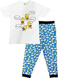 Offizielles Pyjama-Set für Herren, Pyjama-Set, Pyjama, Nachtwäsche, Loungehose, T-Shirt, Geschenk S-XL, The Simpsons (D'Oh), M