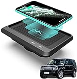 QXIAO Kabelloses Autoladegerät Kompatibel mit Land Rover Discovery Sport für (2015-2020) QC 3.0-Ladegerät Zubehör Panel Mittelkonsole zum Anwenden Aller QI-Smartphones (Dock USB-Link)