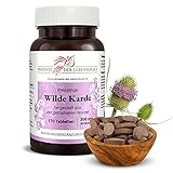 Wilde Karde Tabletten, 300 mg Wirkstoff, Karde-Tabletten, Premium Qualität, Hergestellt in Österreich, Tabletten statt Kapseln, Veg