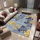 Flur Teppich Bettvorleger Schlafzimmer Chinesischer Stil blau Schlafzimmer Esszimmer Teppich rechteckig modern kann angepasst Werden 80X120CM Teppich Jug
