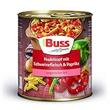 Buss Zigeunertopf in pikanter Sauce mit Nudeln, 6er Pack (6 x 800 g)