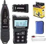 NOYAFA Fortschrittlicher Kabeltester mit PoE-Multifunktions-Draht-Tracker-Netzwerkkabel-Tester für T-Toner-Werkzeug-Set mit Tasche, Sonde, Audio-Ton für LAN, CAT5, CAT6