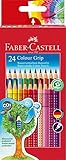 Faber Castell 112424 - Farbstifte Colour Grip 2001, 24 Stück