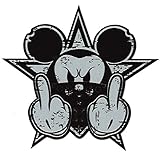 Finest-Folia Retro Vintage Aufkleber Sticker Old School Ace Kult Rockabilly (#21 Gangster Mouse)