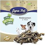 Lyra Pet® 10 kg Rinder Pansen 10000 g getrocknet Hundefutter Pansen Kausnack